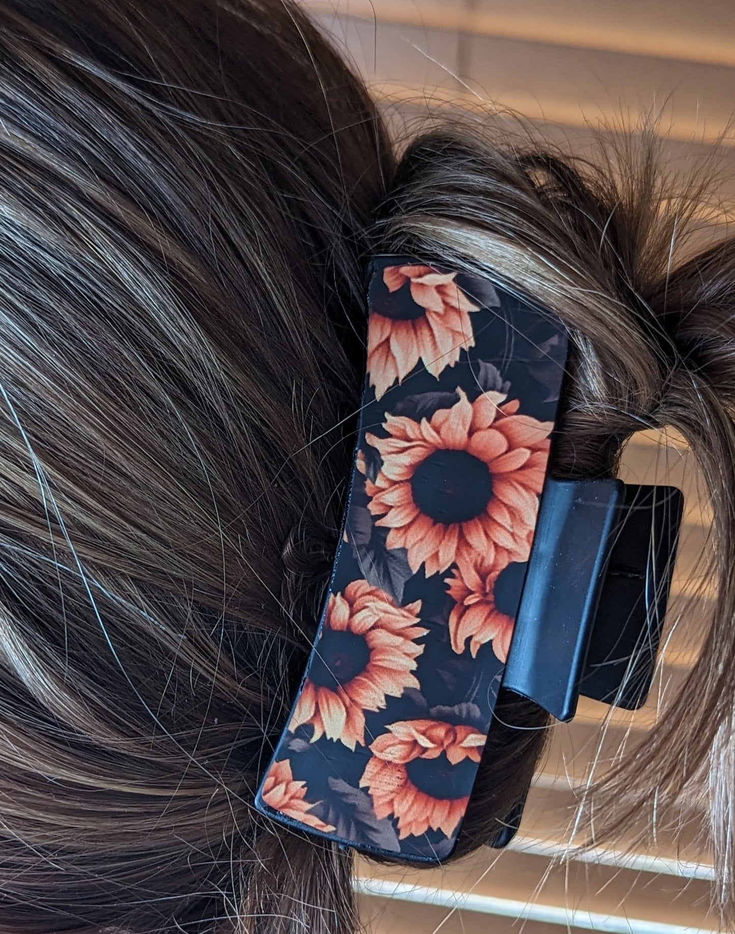Sunflower Claw Clip