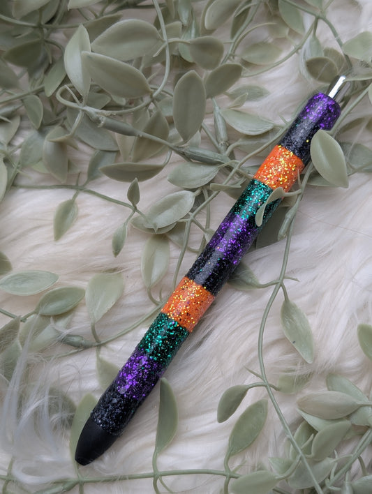 Halloween Striped - Papermate Black Ink