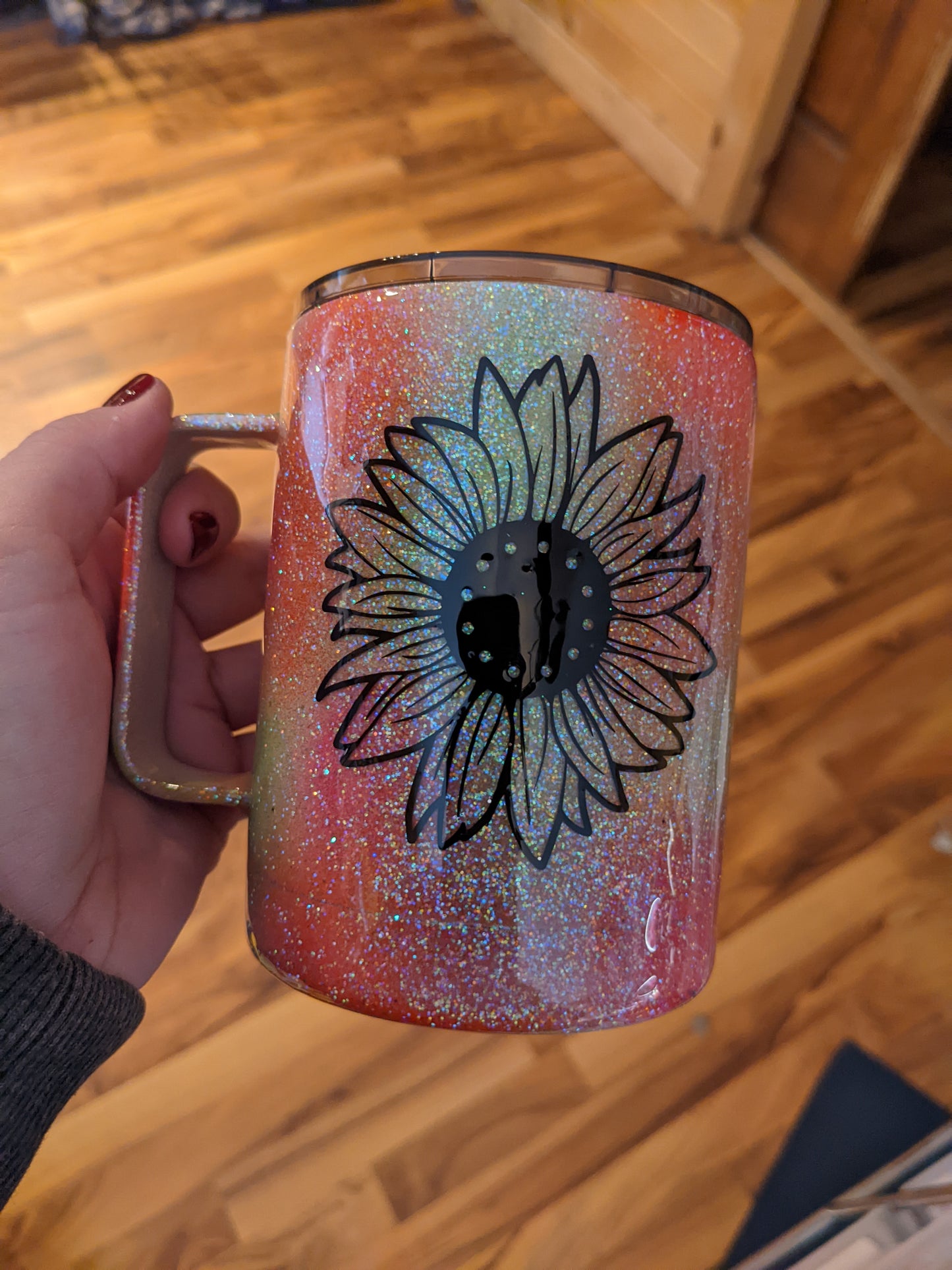 Neon Sunflowers