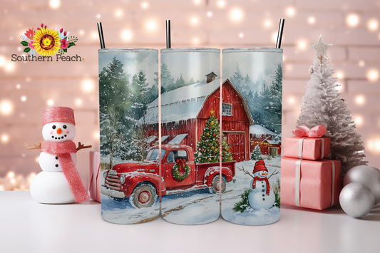 Christmas Rustic Scenic