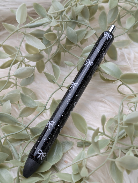 Bows Glitter- Pen
