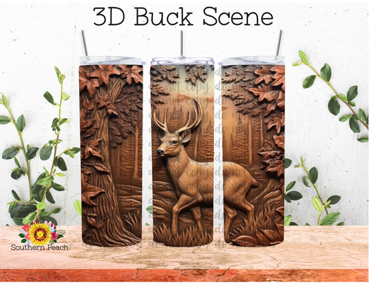 3D Buck Scene