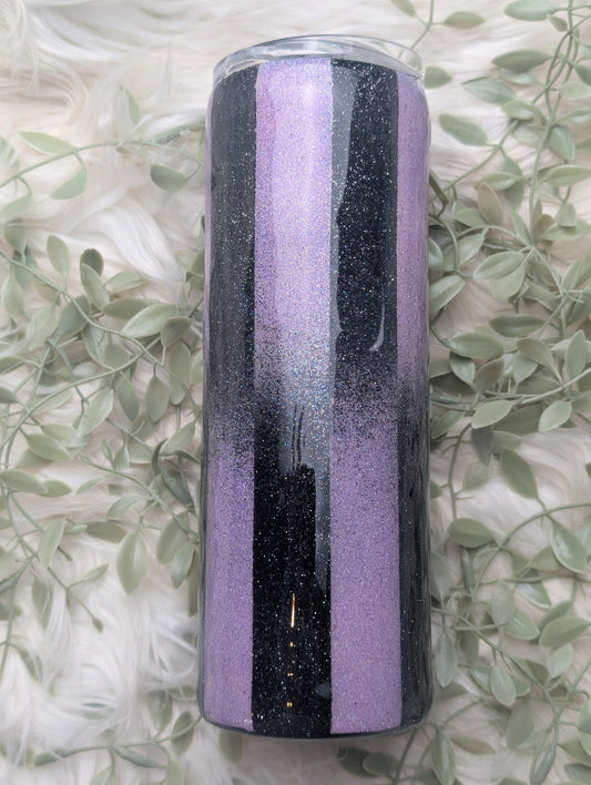 Ombre Glitter Stripes