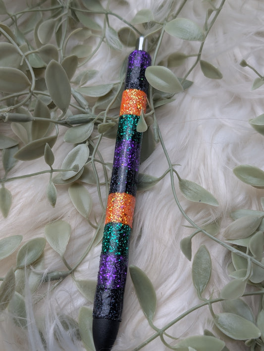 Halloween Striped - Papermate Black Ink
