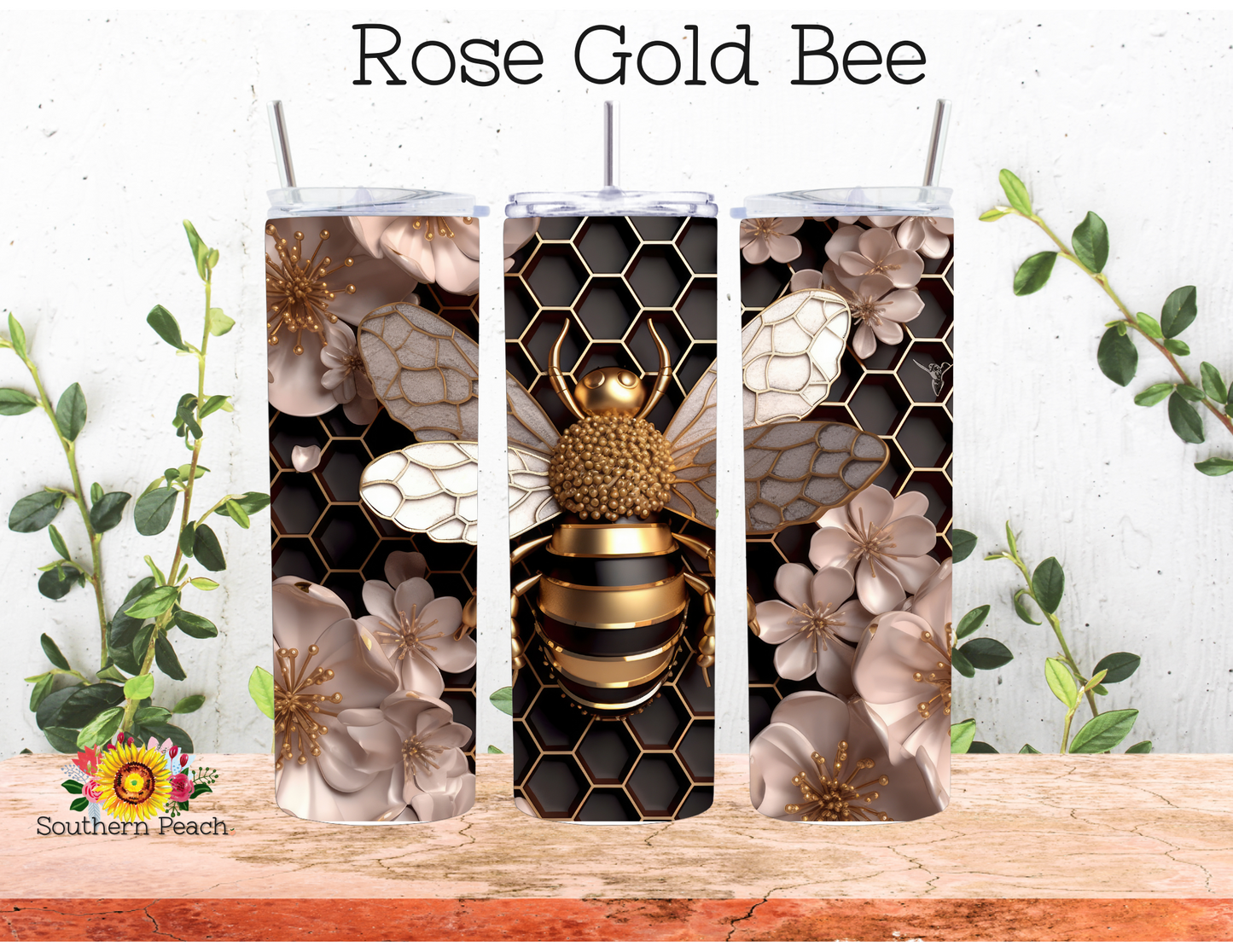 Rose Gold Bee