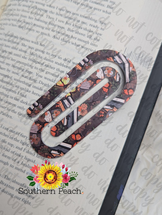 Bookish Paperclip Bookmark