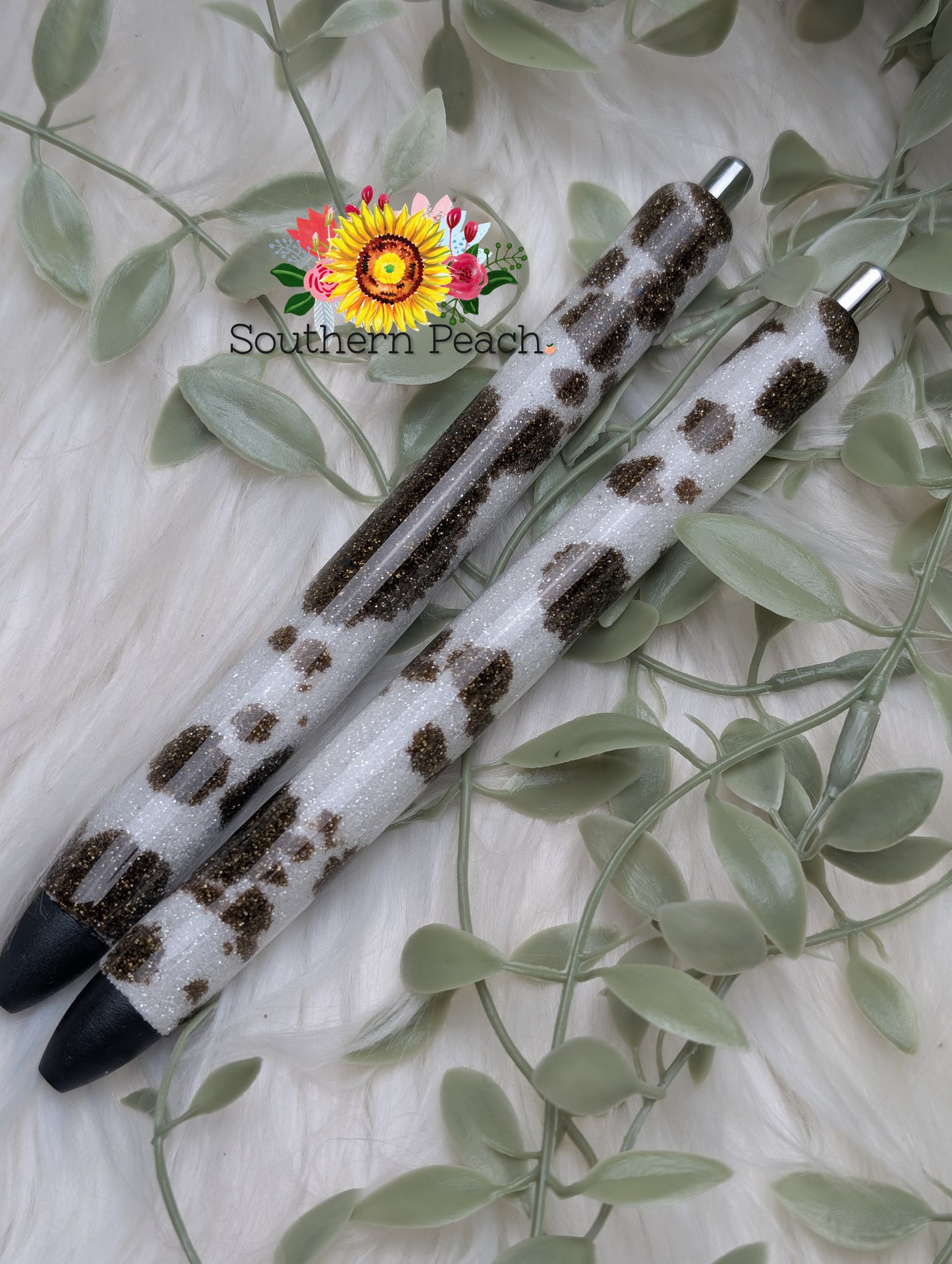 Cow Print Refillable Pen