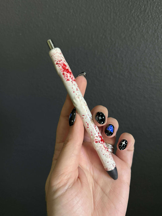 True crime 3D Hand  Pen - Papermate Black Ink
