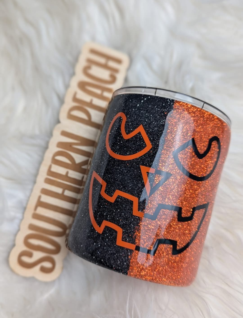Pumpkin Glitter Split