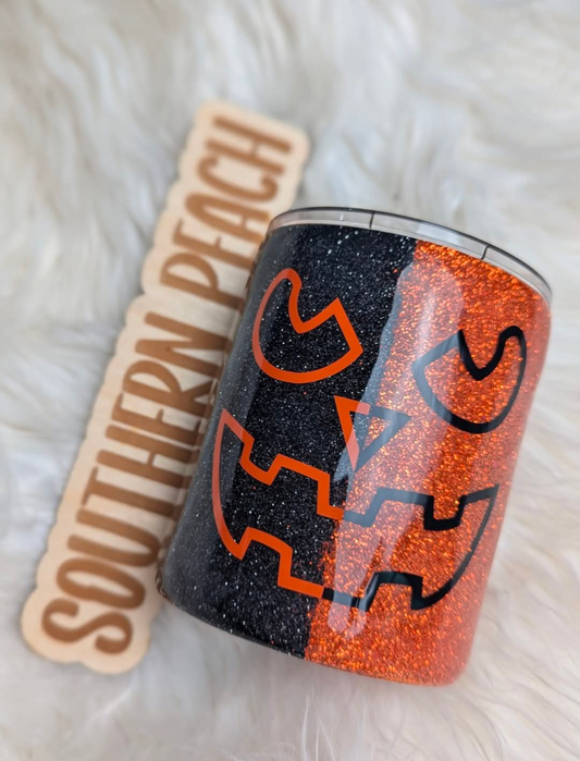 Pumpkin Glitter Split