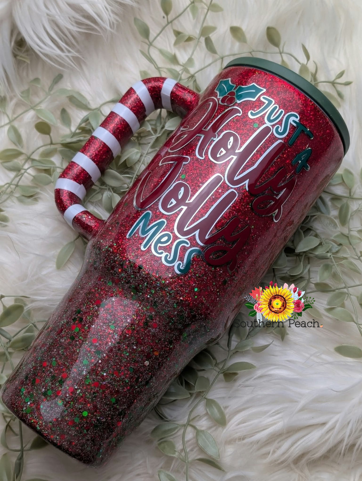 Pre-order Holly Jolly 40oz tumbler
