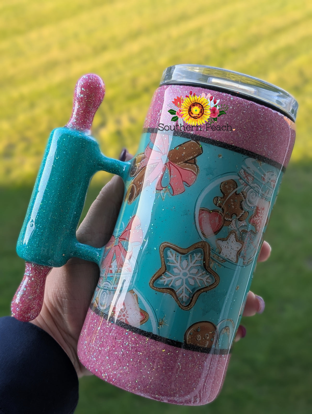 Baking Spirits Bright with Custom Handle