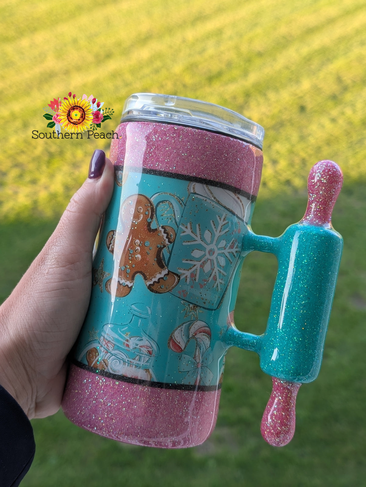 Baking Spirits Bright with Custom Handle