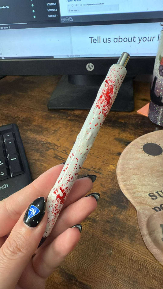 True crime 3D Hand  Pen - Papermate Black Ink