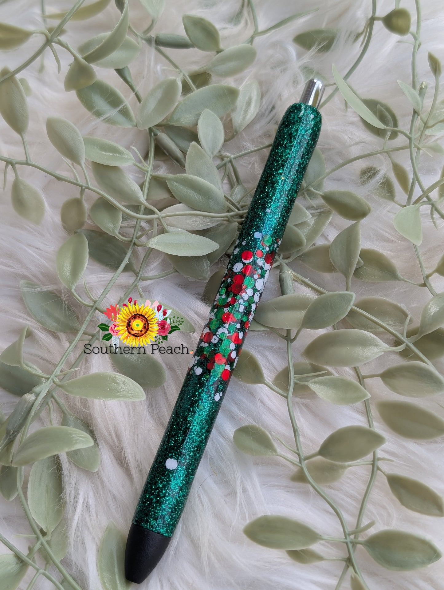Christmas Green Pen
