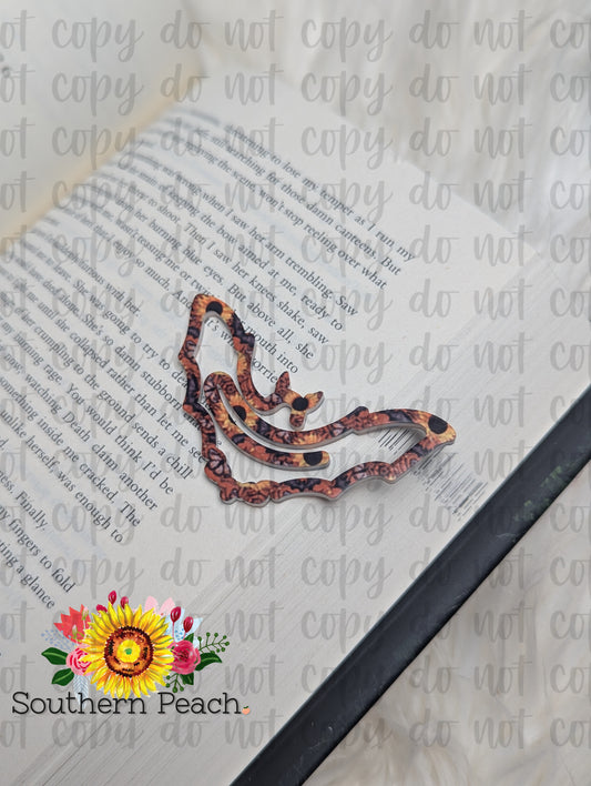 Sunflower Bat Bookmark